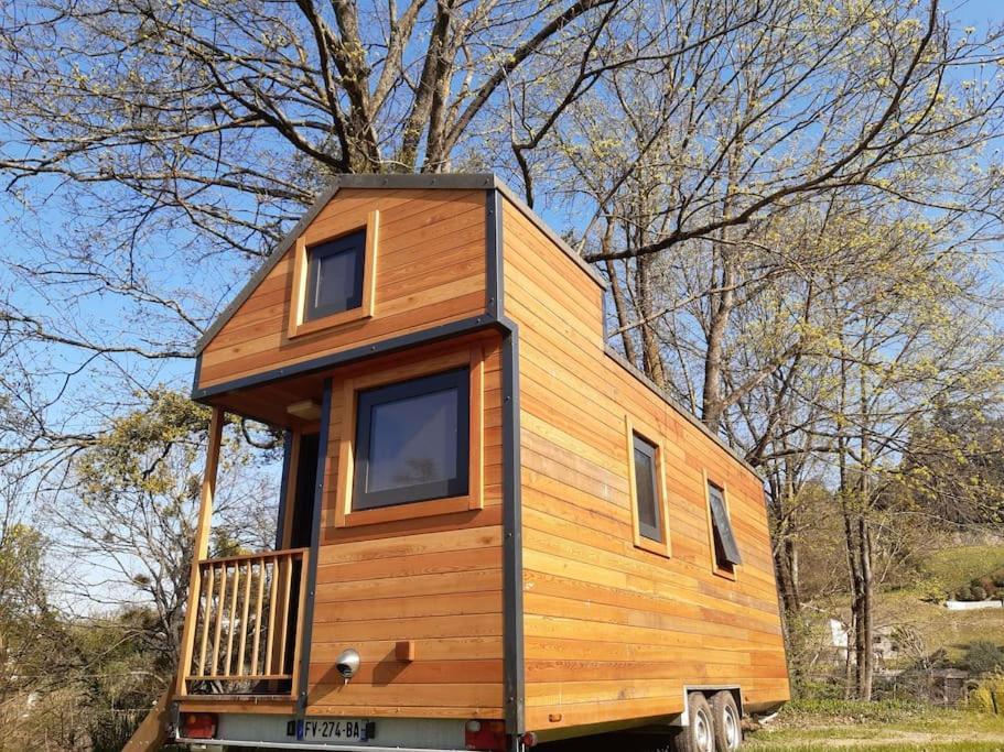 Micro Maison Bois / Tiny House Au Calme Crest Dış mekan fotoğraf