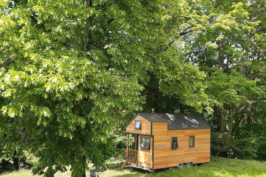 Micro Maison Bois / Tiny House Au Calme Crest Dış mekan fotoğraf