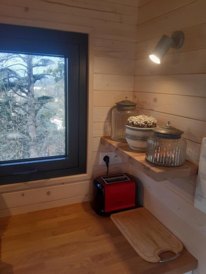 Micro Maison Bois / Tiny House Au Calme Crest Dış mekan fotoğraf